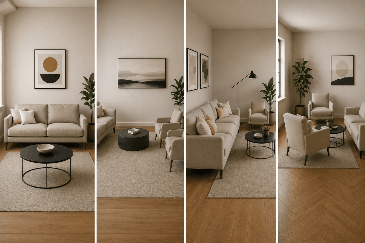 Furniture Arrangement in room