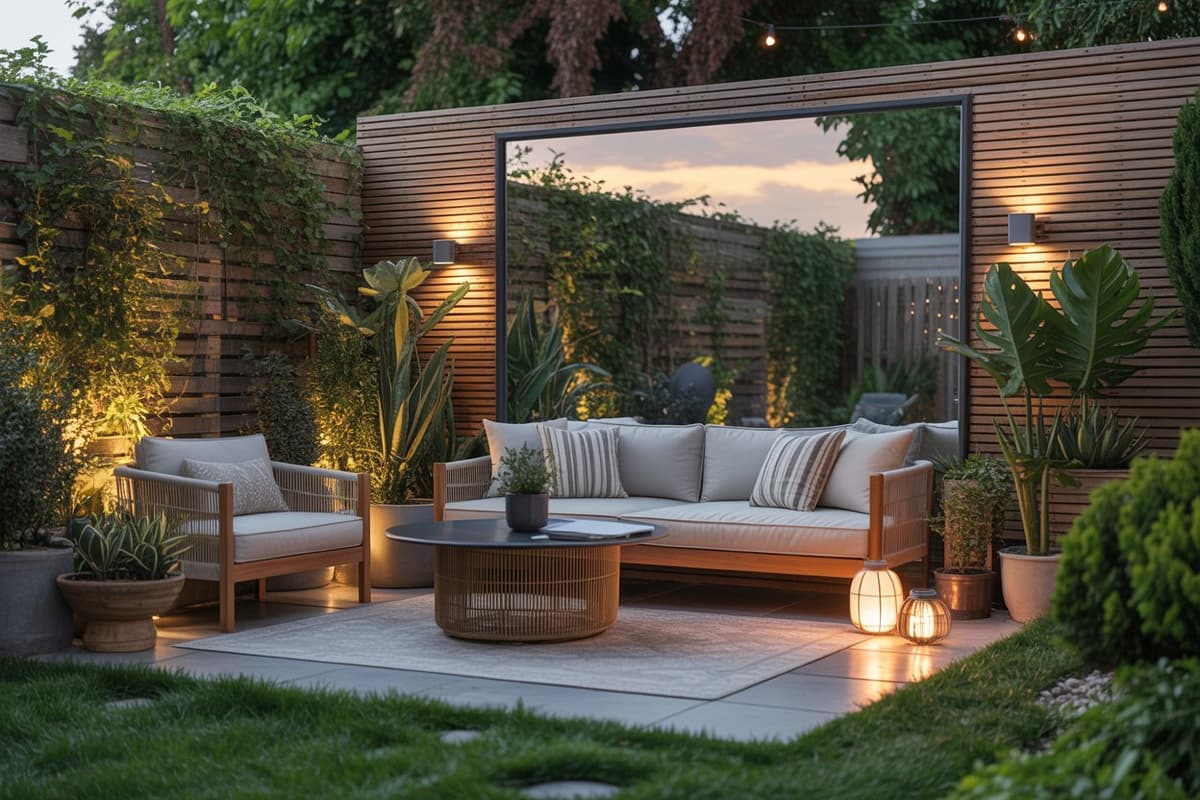 privacy fence ideas for backyard