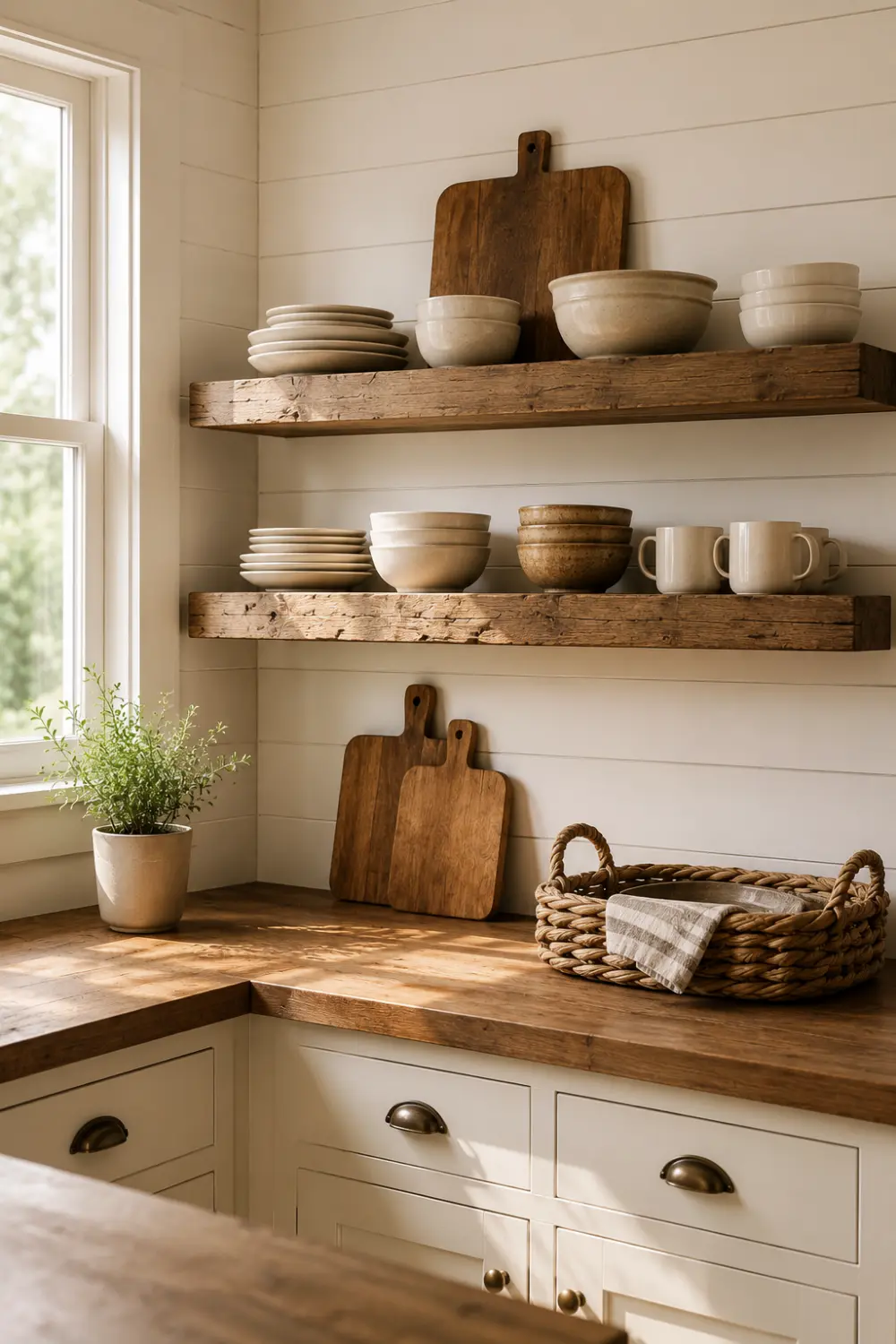 farmhouse home decor style kitchen
