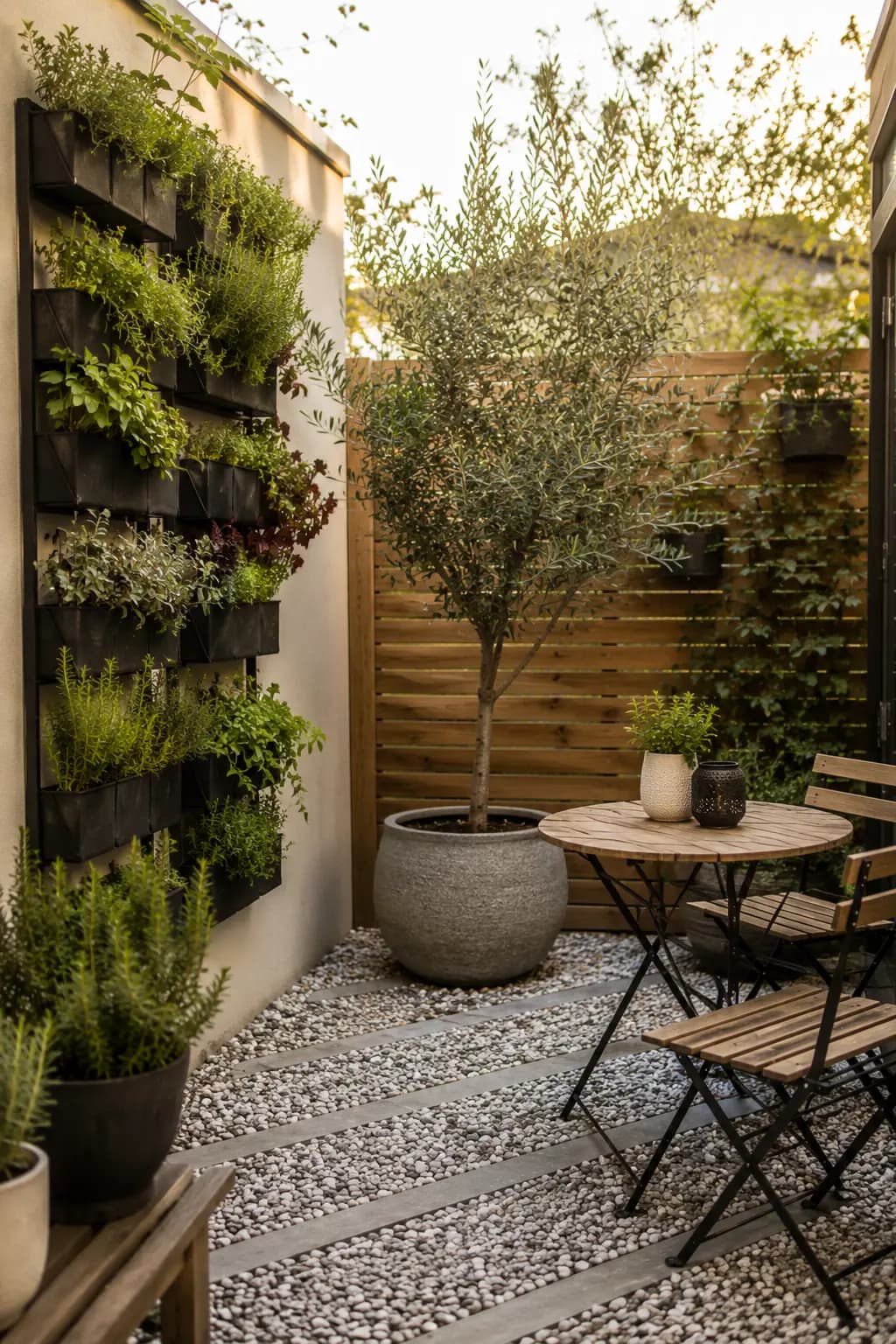 small backyard space saving ideas