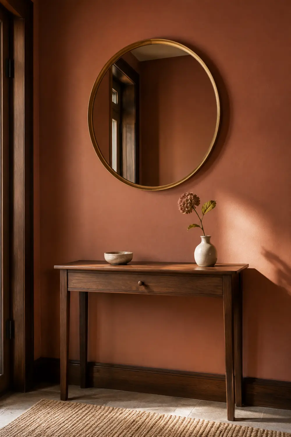 small entryway statement mirror fall
