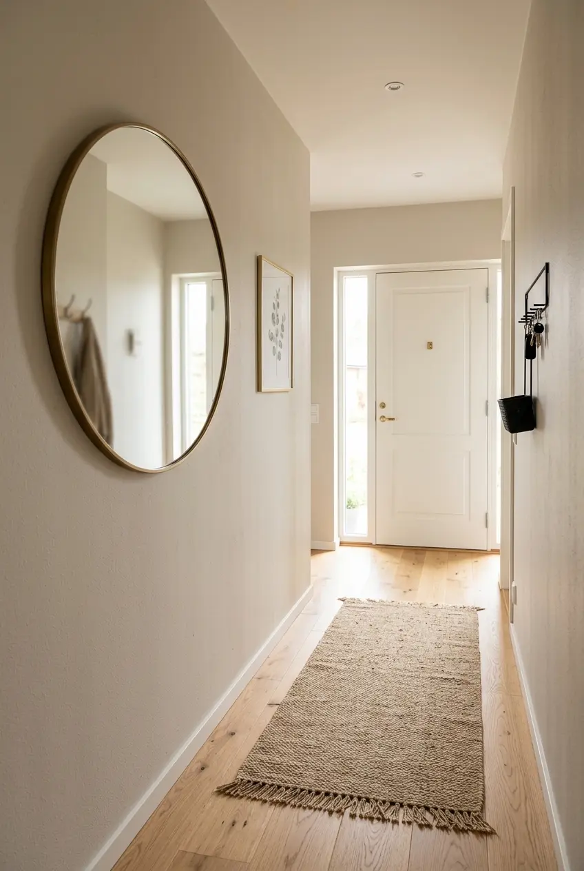 entryway mirror runner rug