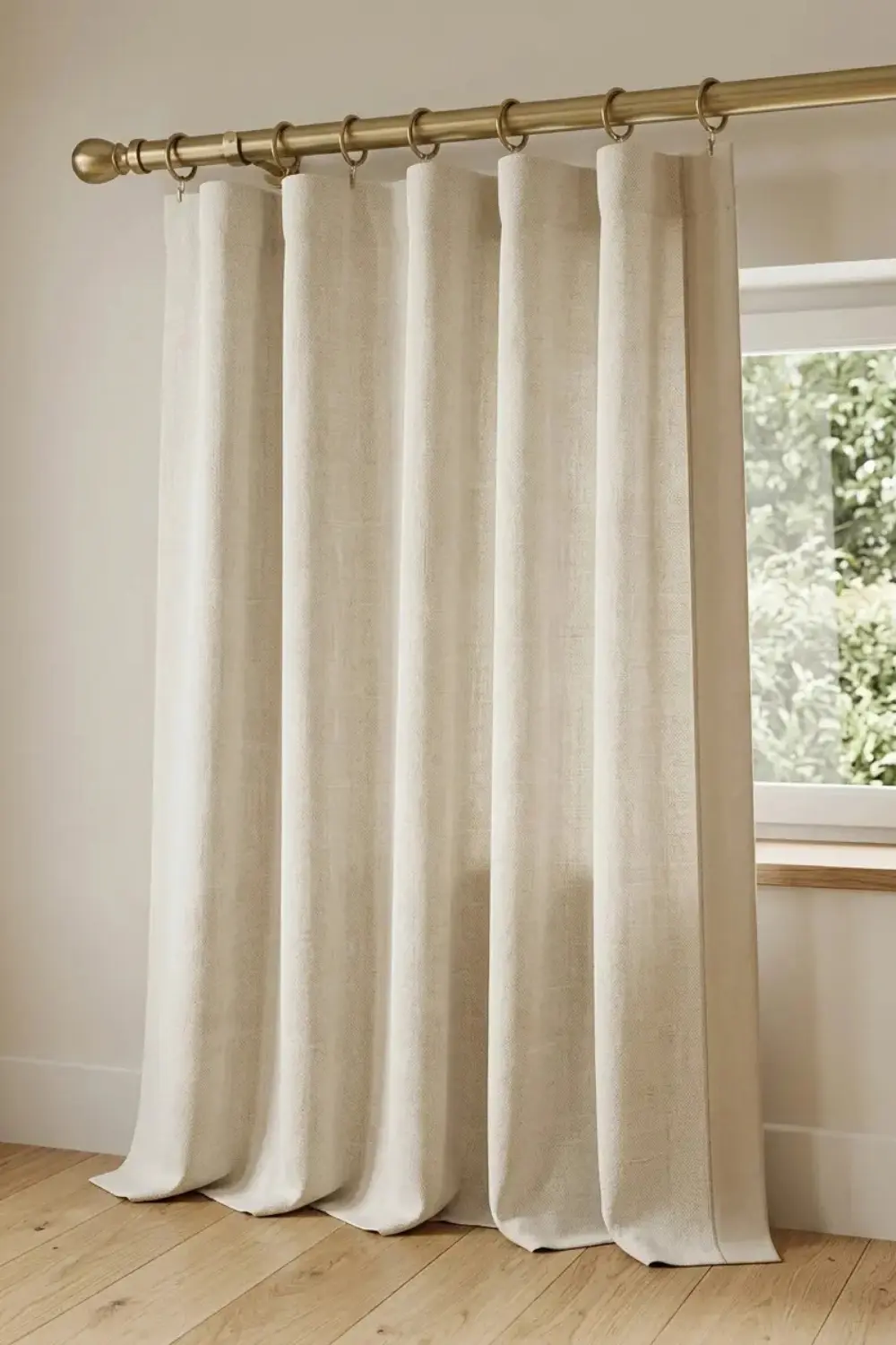budget curtains look expensive trim and rod