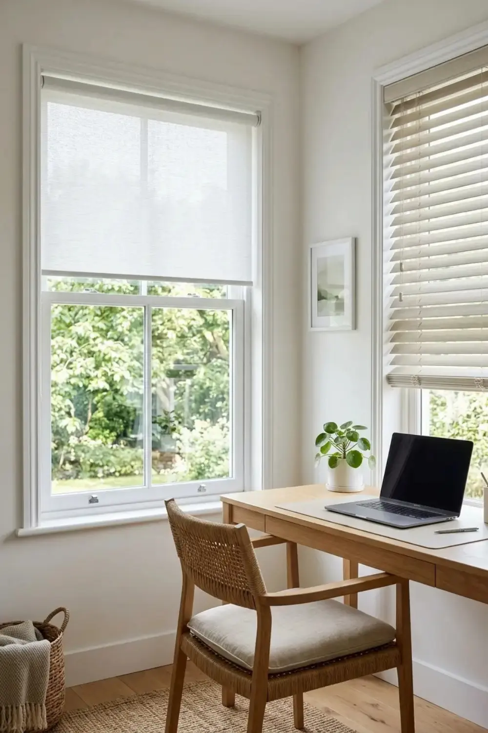 budget blinds and shades home office