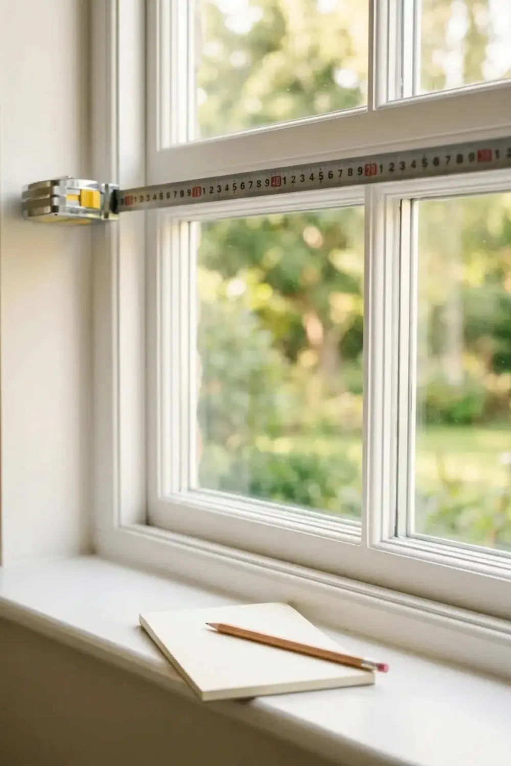how to measure windows for curtains