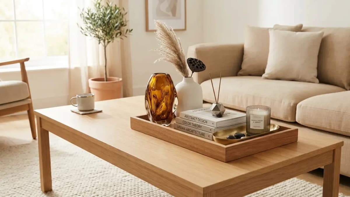budget coffee table styling ideas